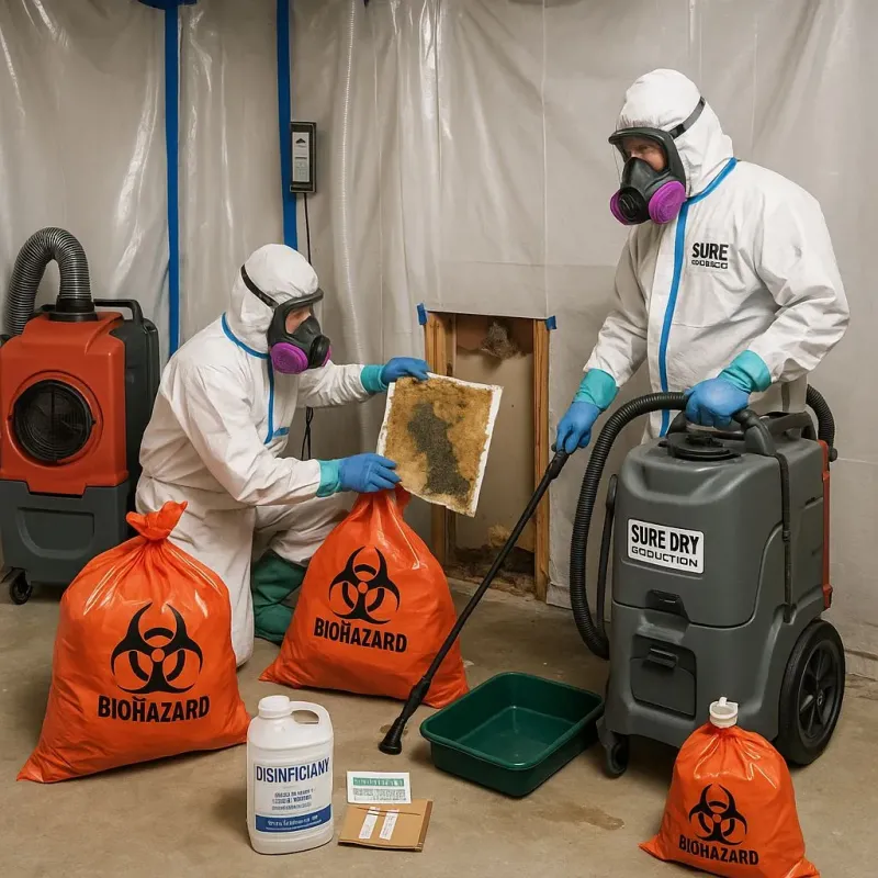 Contaminated Water Handling Protocols process in Franklin County, NC