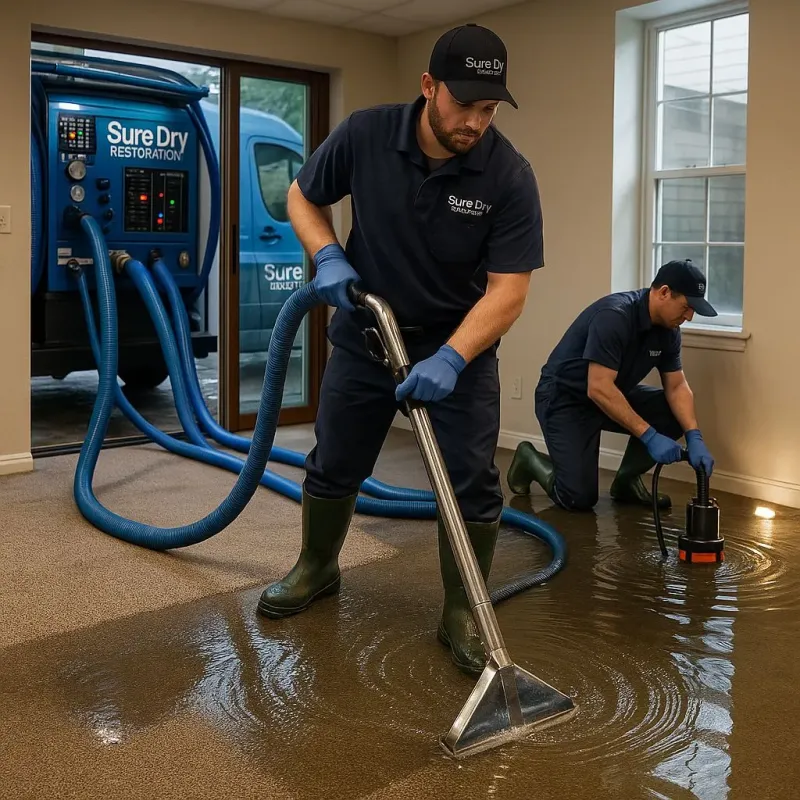 Water Extraction and Removal process in Franklin County, NC